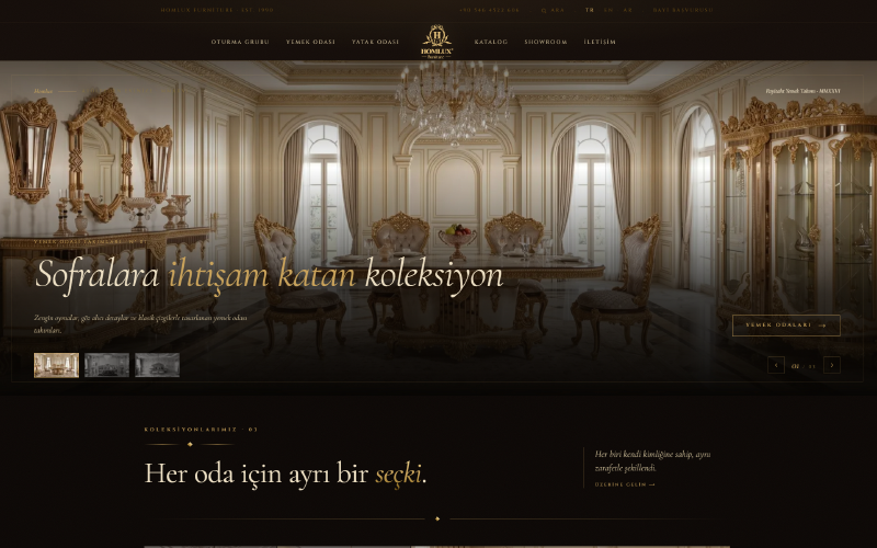 Homlux Mobilya ekran görüntüsü