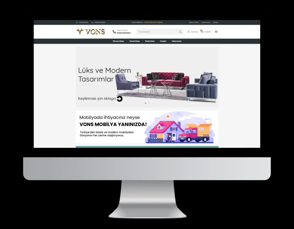 Vons Mobilya Referans Site